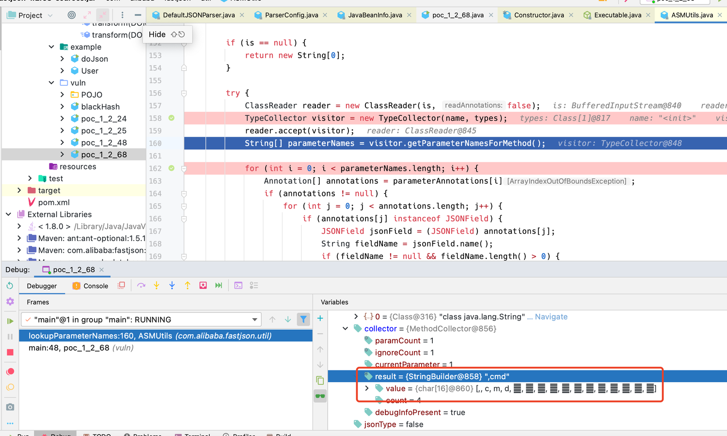 fastjson 1.2.68漏洞分析