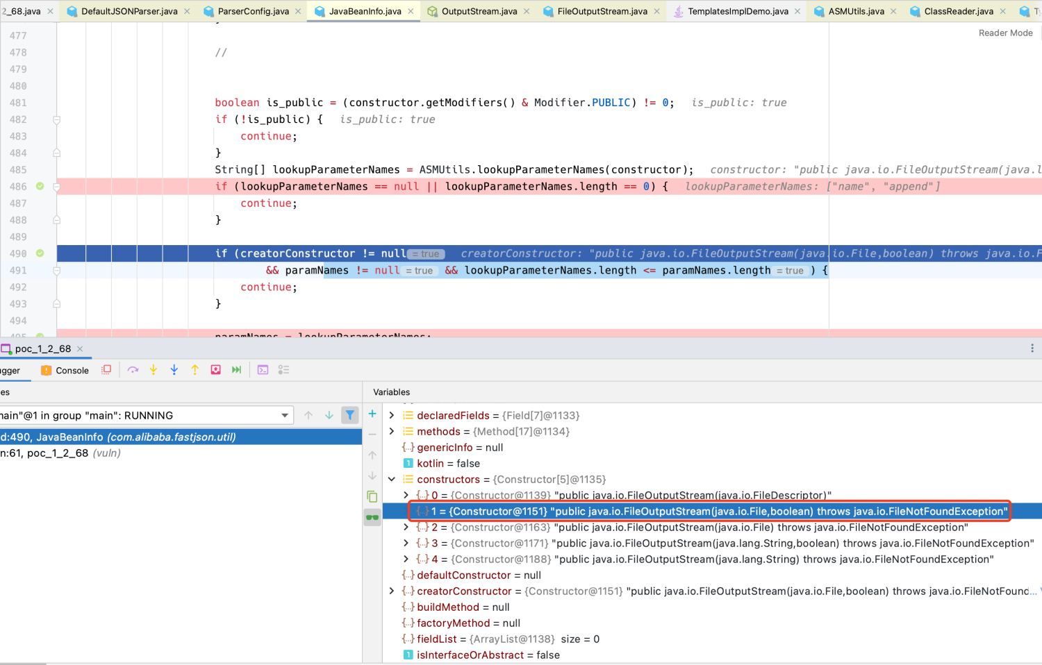 fastjson 1.2.68漏洞分析