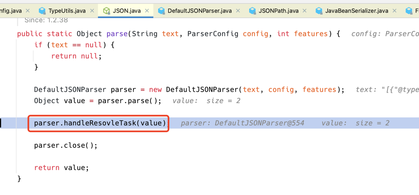 fastjson 1.2.68漏洞分析