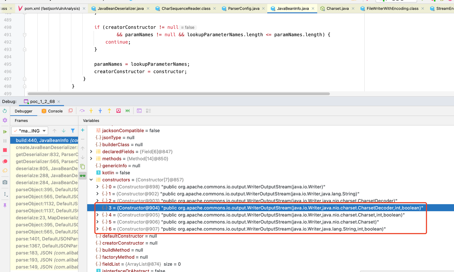 fastjson 1.2.68漏洞分析
