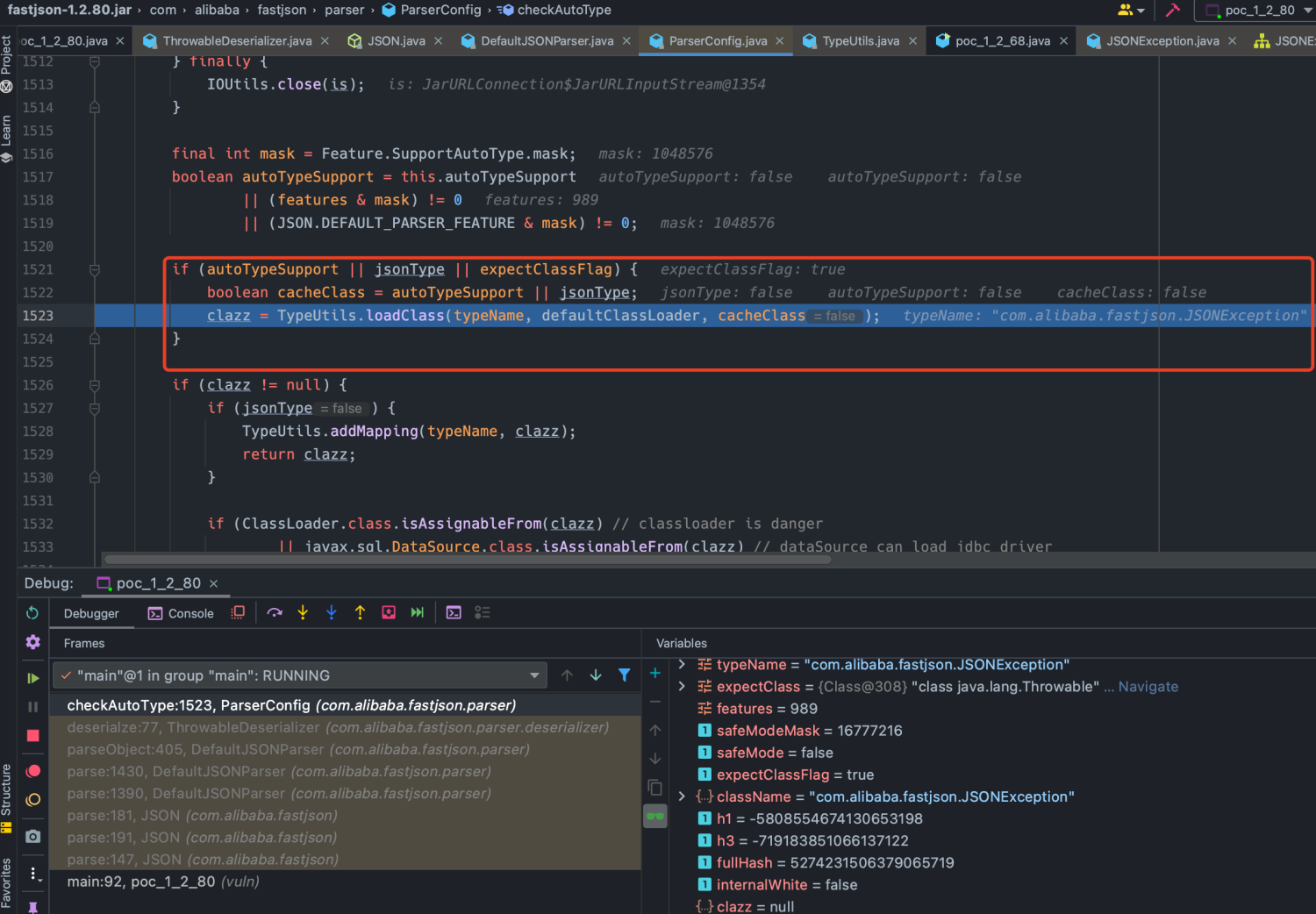 fastjson 1.2.73-1.2.80漏洞分析