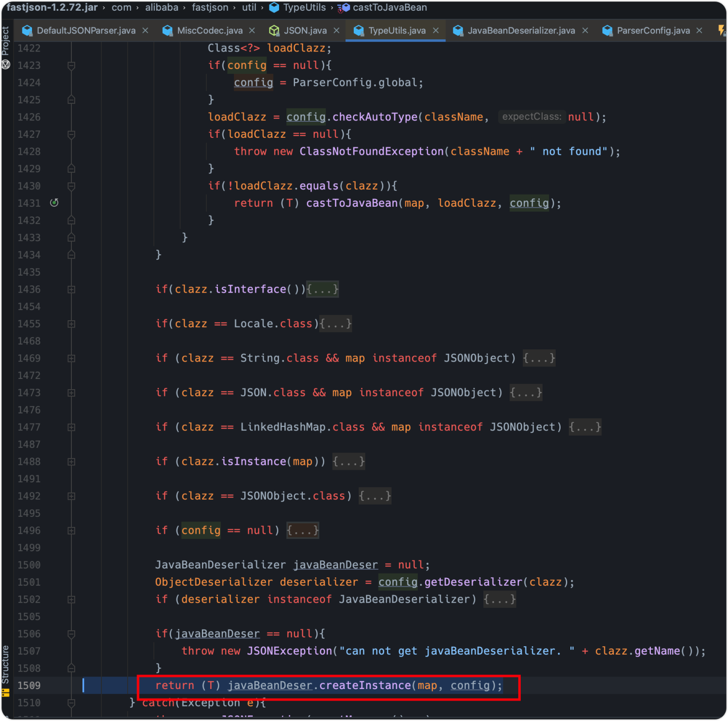 fastjson 1.2.73-1.2.80漏洞分析
