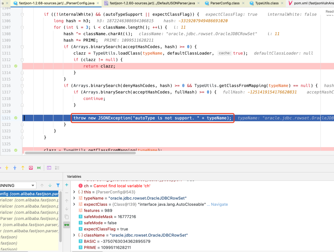 fastjson 1.2.68漏洞分析